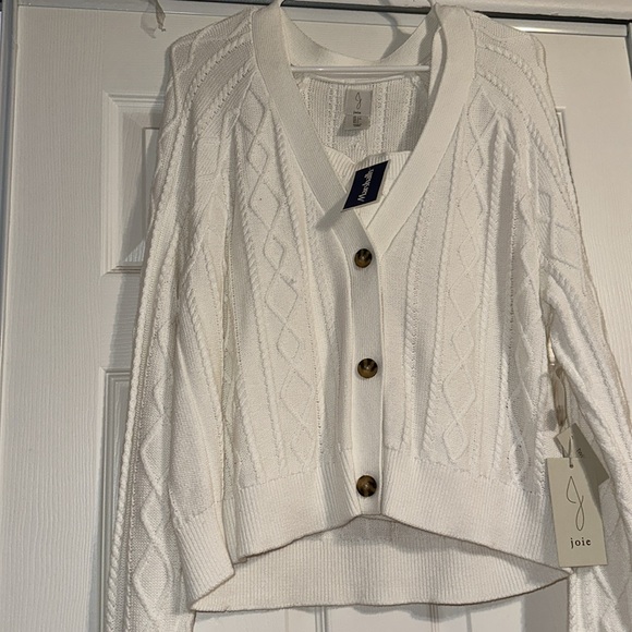 NWT Joie Twin set cardigan sweater - Picture 3 of 3